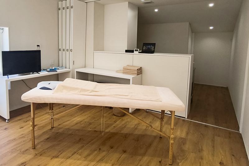 奄美の施術部屋