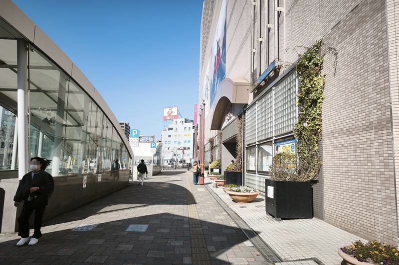 キャンセビル前の風景